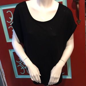 Simple Black Tunic Size Large
